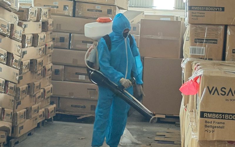 Giải pháp kiểm soát côn trùng tại nhà máy được triển khai như thế nào?  